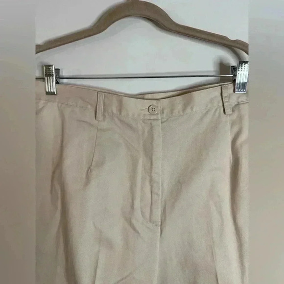 NWT Pendleton Women’s Khaki 100% Cotton Dress Pant Trousers - Size 12 - Picture 2 of 9